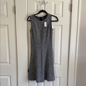 New Banana Republic Heather Gray Knit Dress